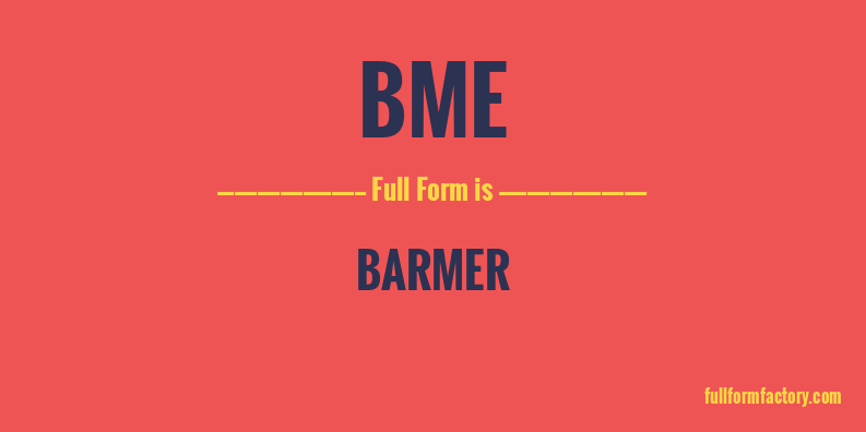 bme-full-form
