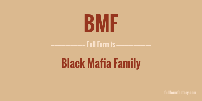 bmf-full-form