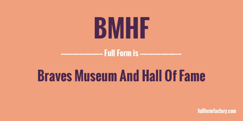 bmhf-full-form