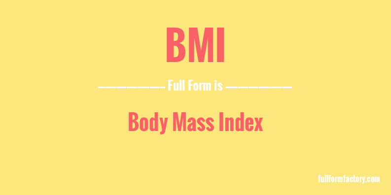 bmi-full-form