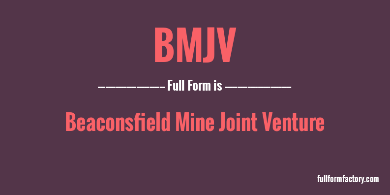bmjv-full-form