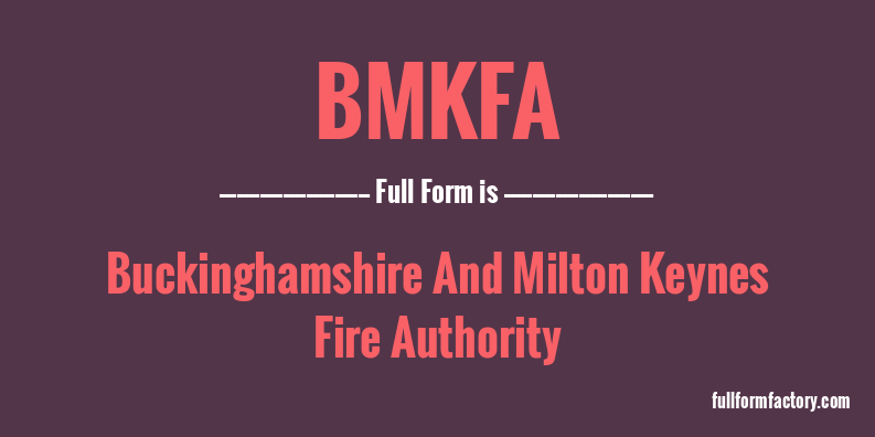 bmkfa-full-form