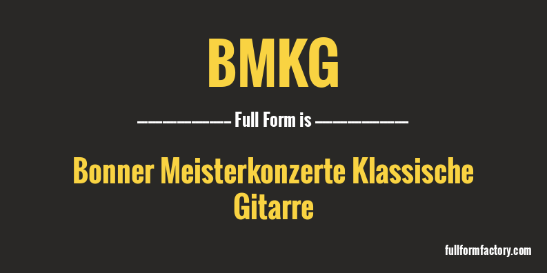 bmkg-full-form