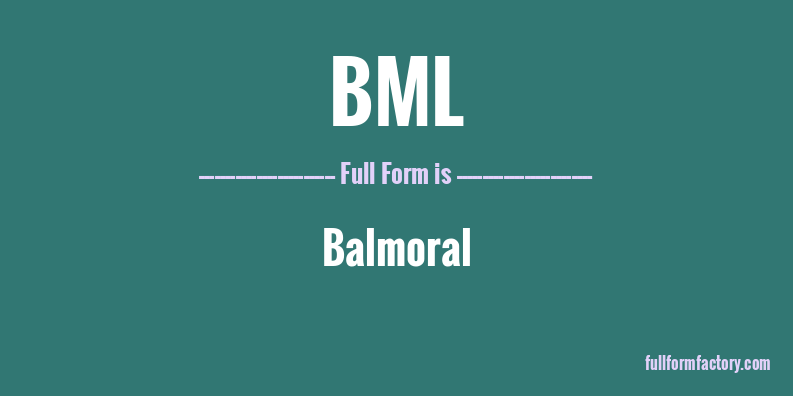 bml-full-form