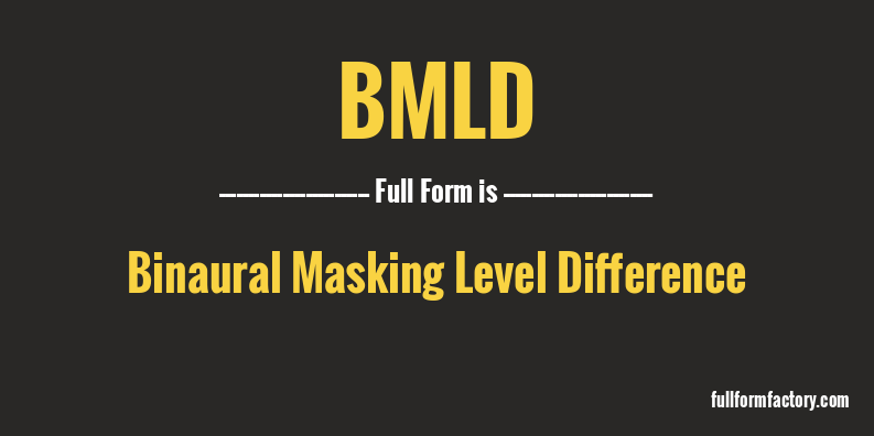 bmld-full-form