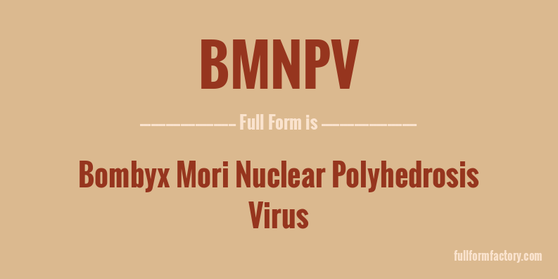 bmnpv-full-form