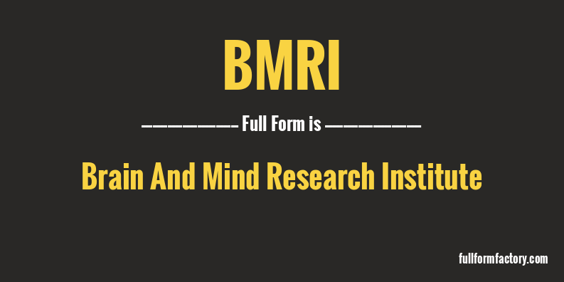 bmri-full-form