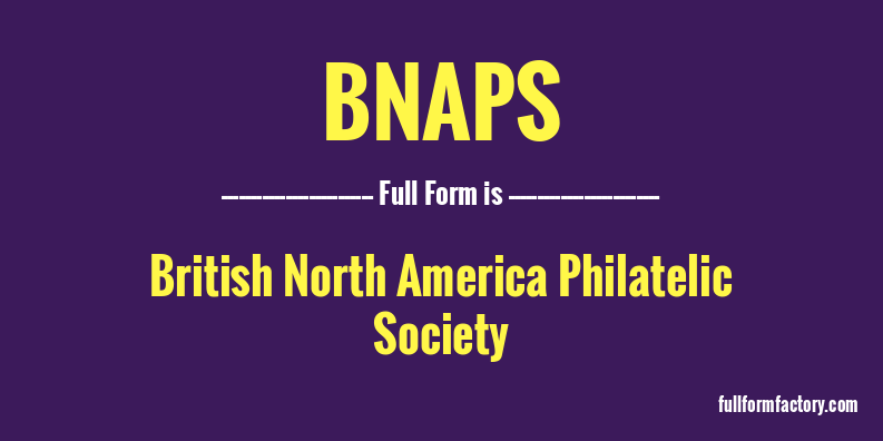 bnaps-full-form