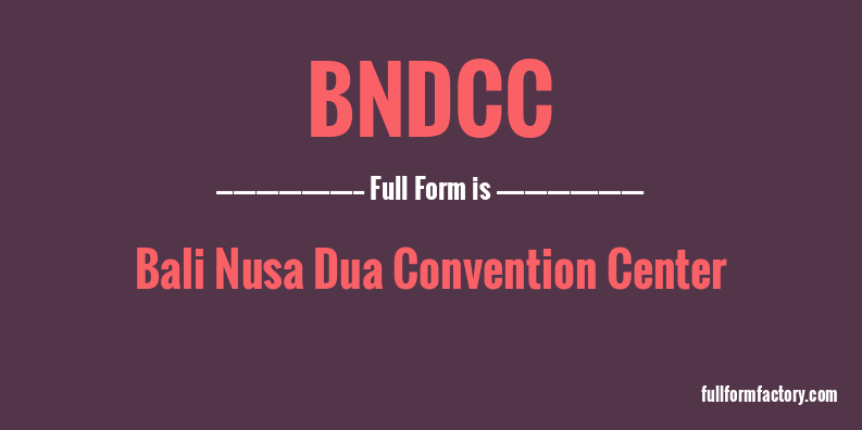 bndcc-full-form