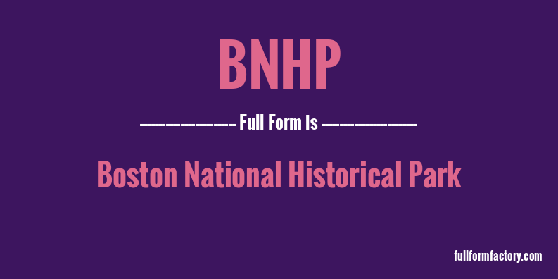 bnhp-full-form