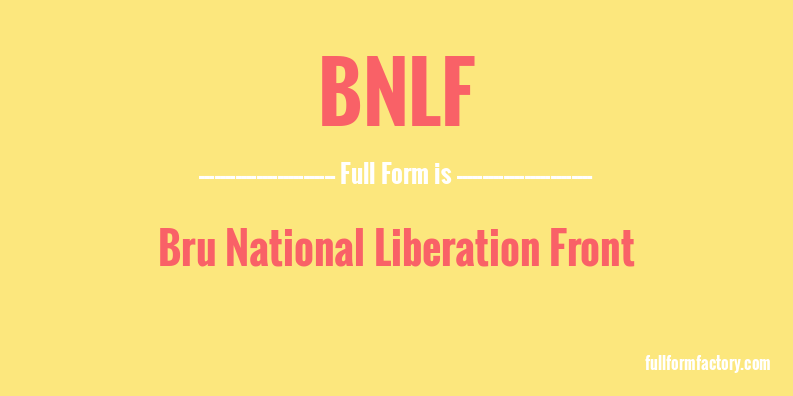 bnlf-full-form
