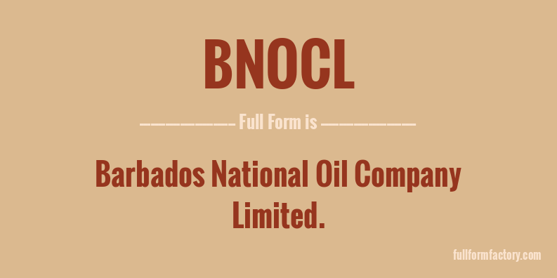 bnocl-full-form
