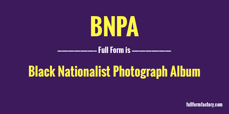 bnpa-full-form