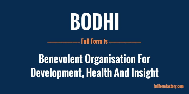bodhi-full-form