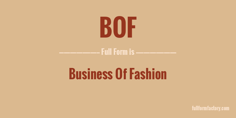 bof-full-form
