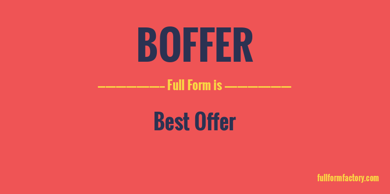 boffer-full-form
