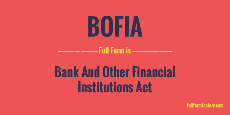 bofia-full-form