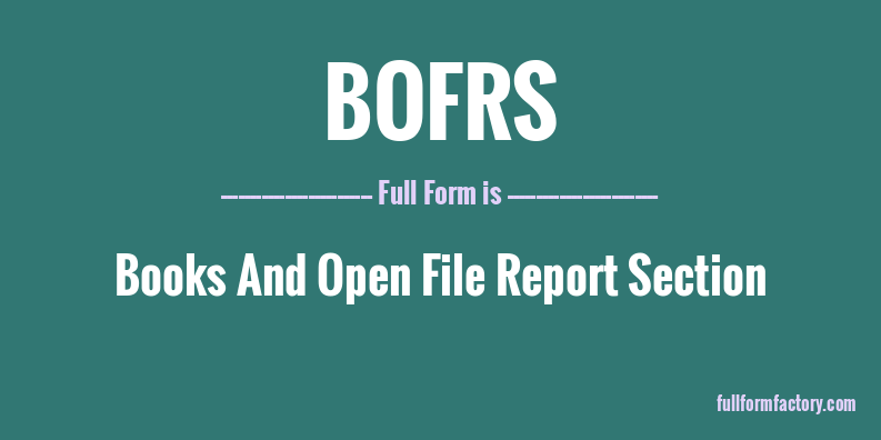 bofrs-full-form