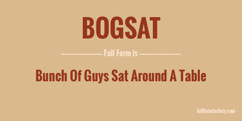 bogsat-full-form