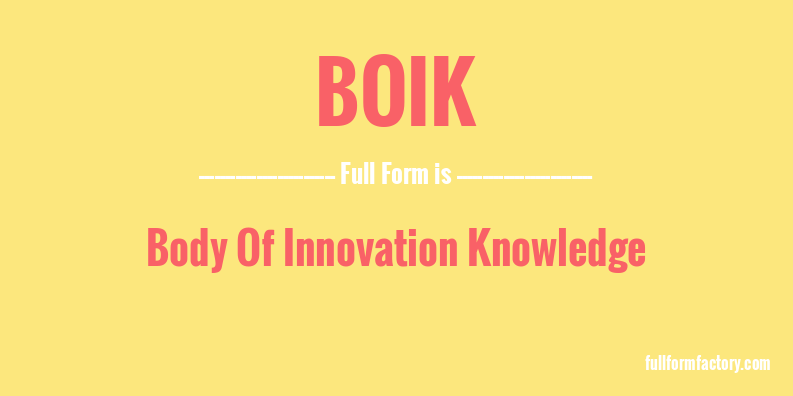 boik-full-form