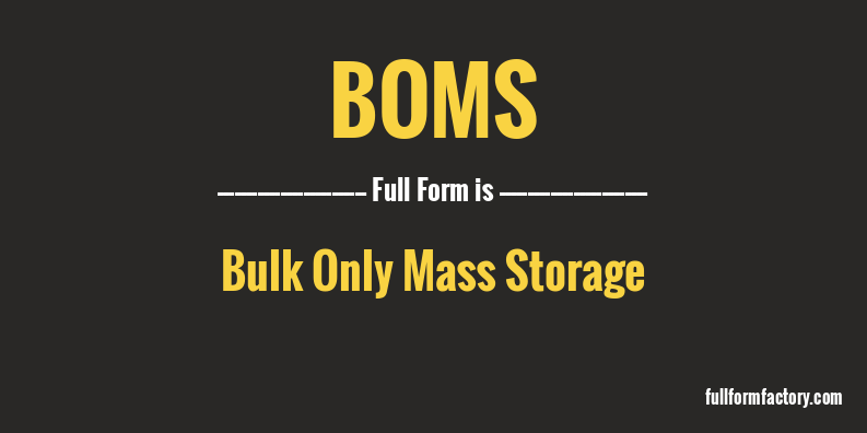 boms-full-form