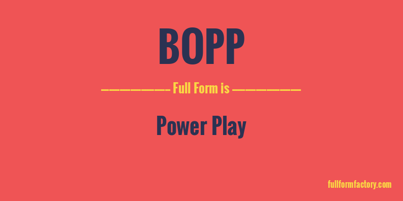 bopp-full-form