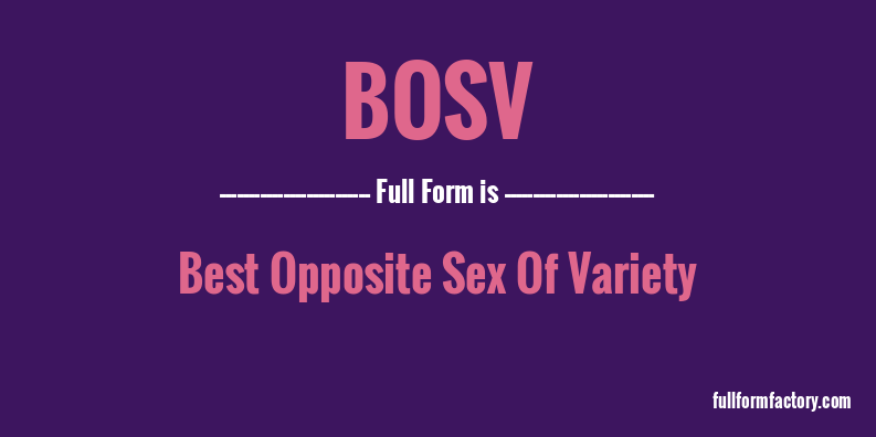bosv-full-form