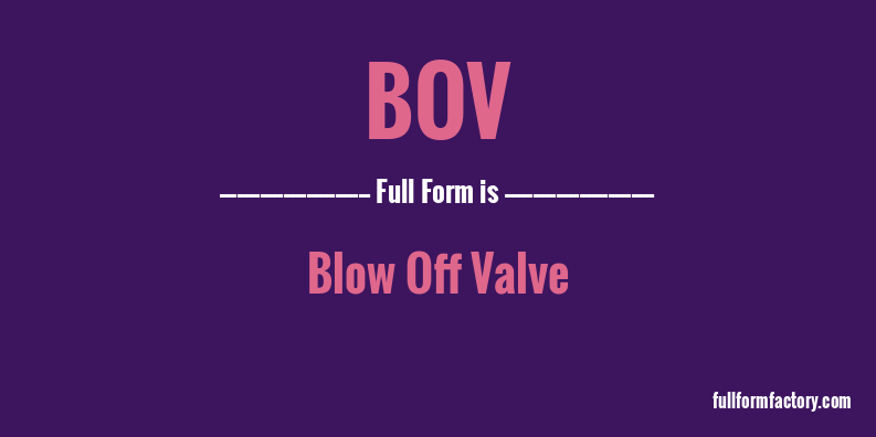bov-full-form