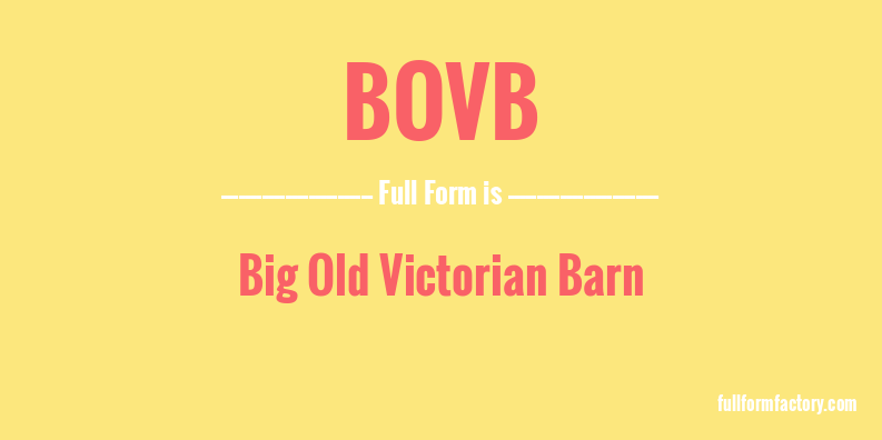 bovb-full-form