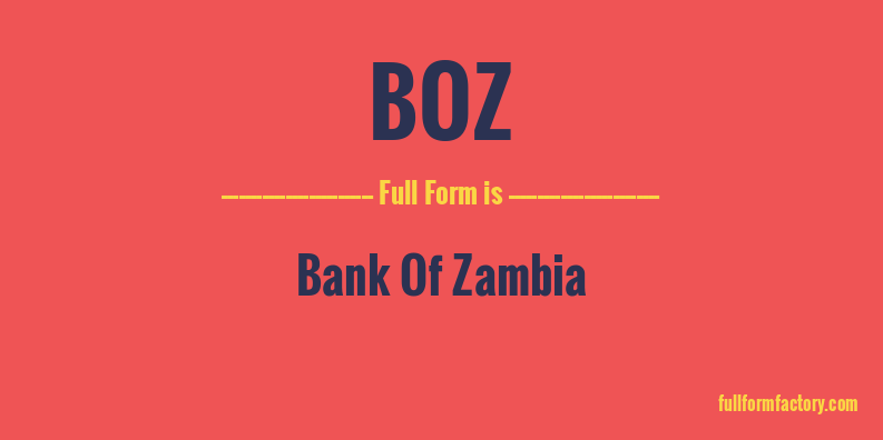 boz-full-form