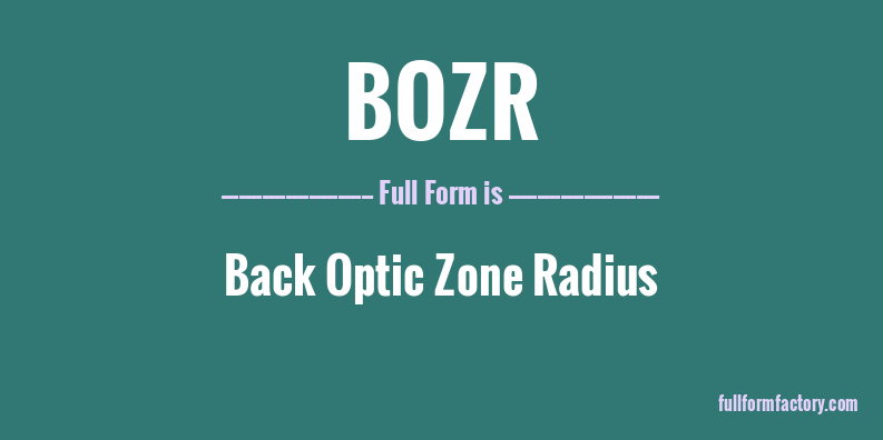 bozr-full-form