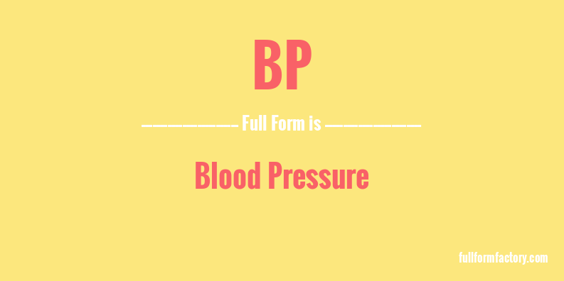 bp-full-form