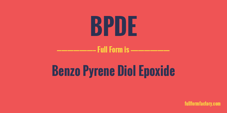 bpde-full-form