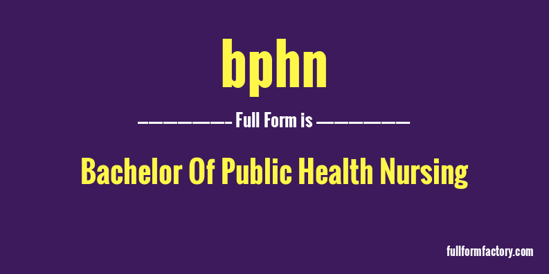 bphn-full-form