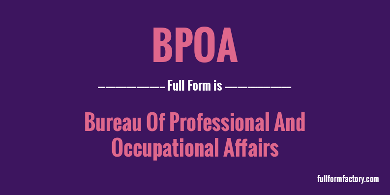 bpoa-full-form