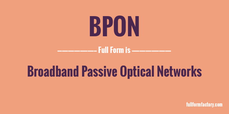 bpon-full-form