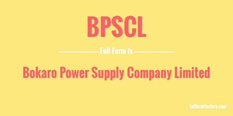 bpscl-full-form