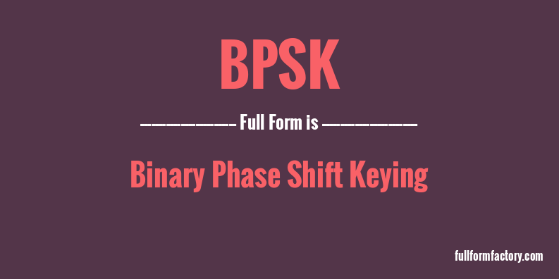 bpsk-full-form