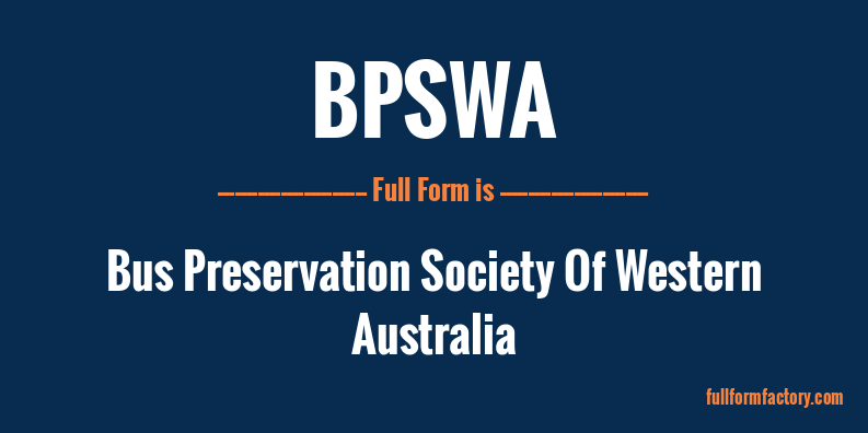 bpswa-full-form