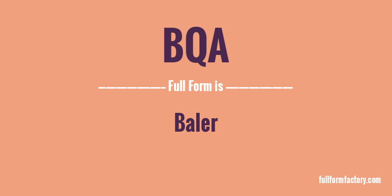 bqa-full-form
