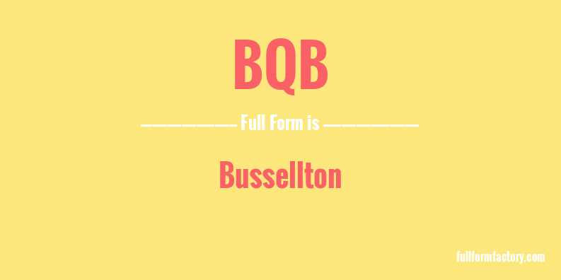 bqb-full-form