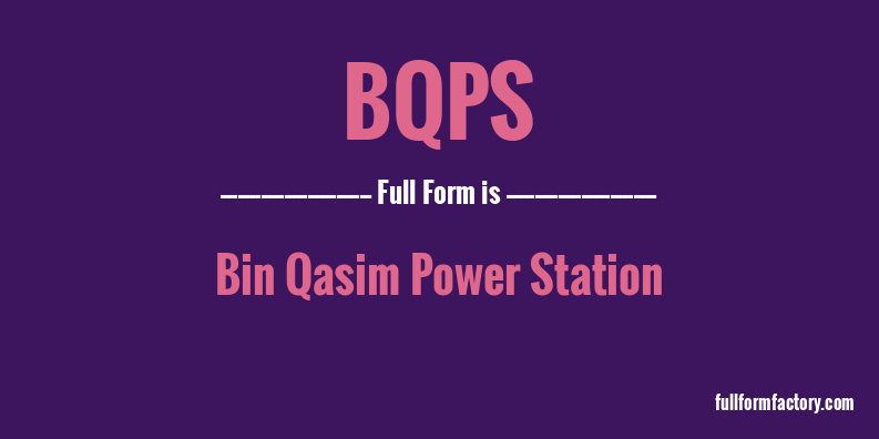 bqps-full-form