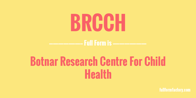 brcch-full-form
