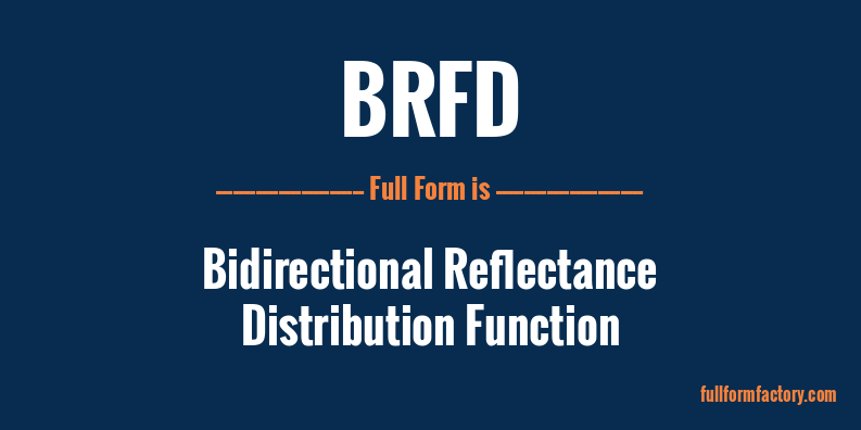 brfd-full-form