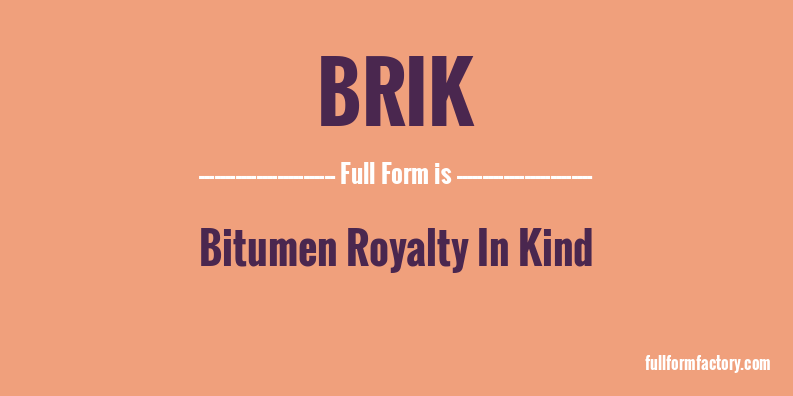 brik-full-form