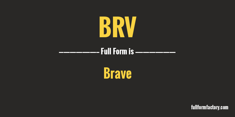 brv-full-form