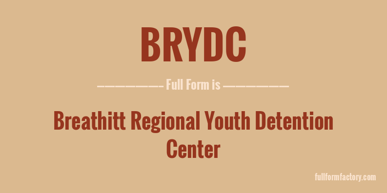 brydc-full-form