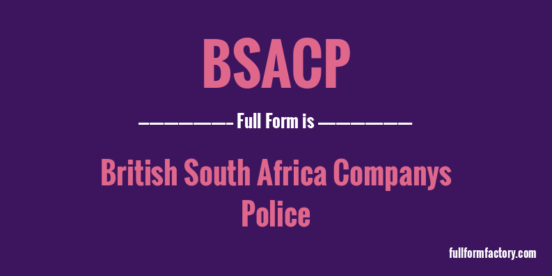 bsacp-full-form