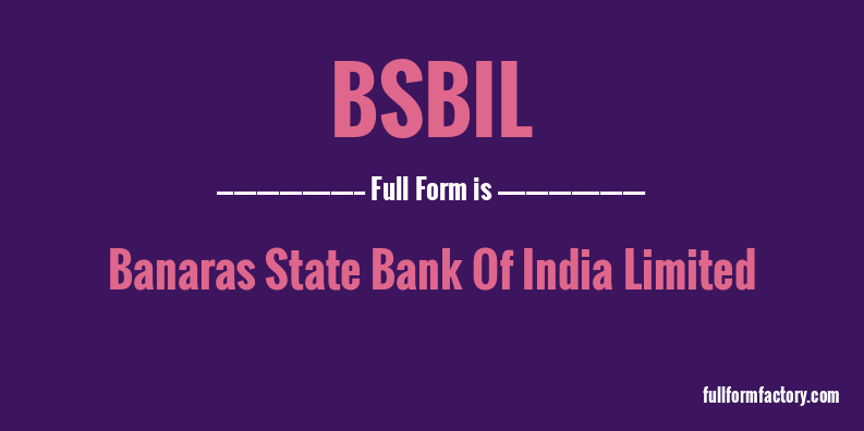 bsbil-full-form