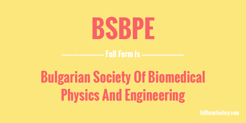 bsbpe-full-form